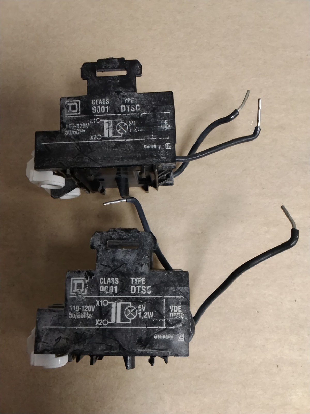 Square D 9001-DTSC Light Module 110V/120V Lot Of 2