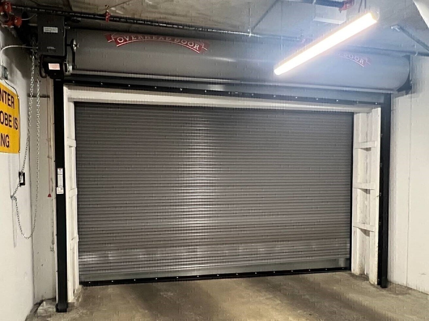 Overhead Door 630 Fireking 16′ x 8′ Custom Rolling Steel Fire Door – Rolling