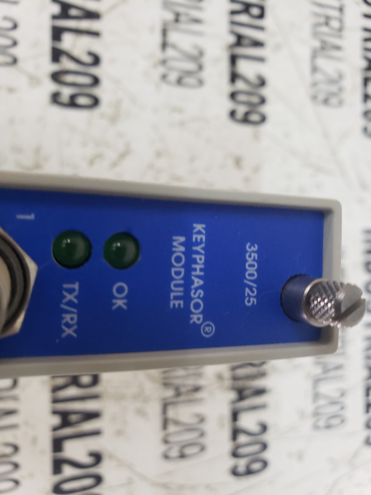 BENTLY NEVADA 3500/25 KEY PHASOR MODULE USED