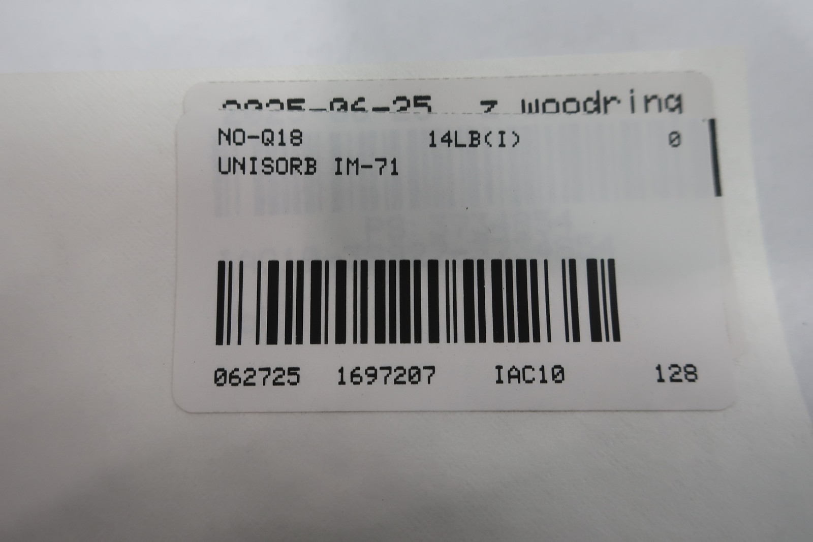 Unisorb IM-71 Quantum Injection Molding Mount