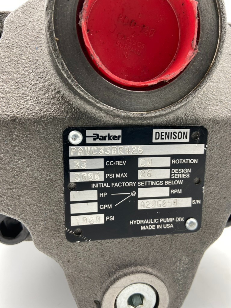Parker – Variable Volume Piston Pump – PAVC 33 BR426 – Genuine-New