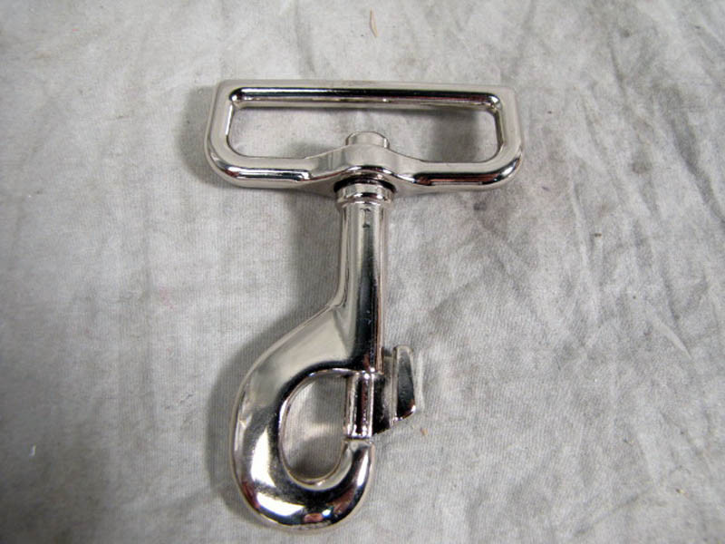 2pk 2″ Swiveling D-Ring Snap Bolt w/ Chrome Finish NEW
