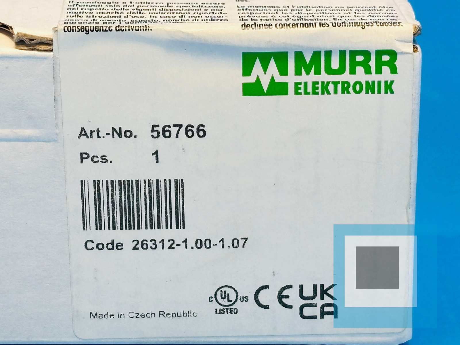 Murr Elektronik 56766 Cube67 Terminal Block Module – NEW SEALED
