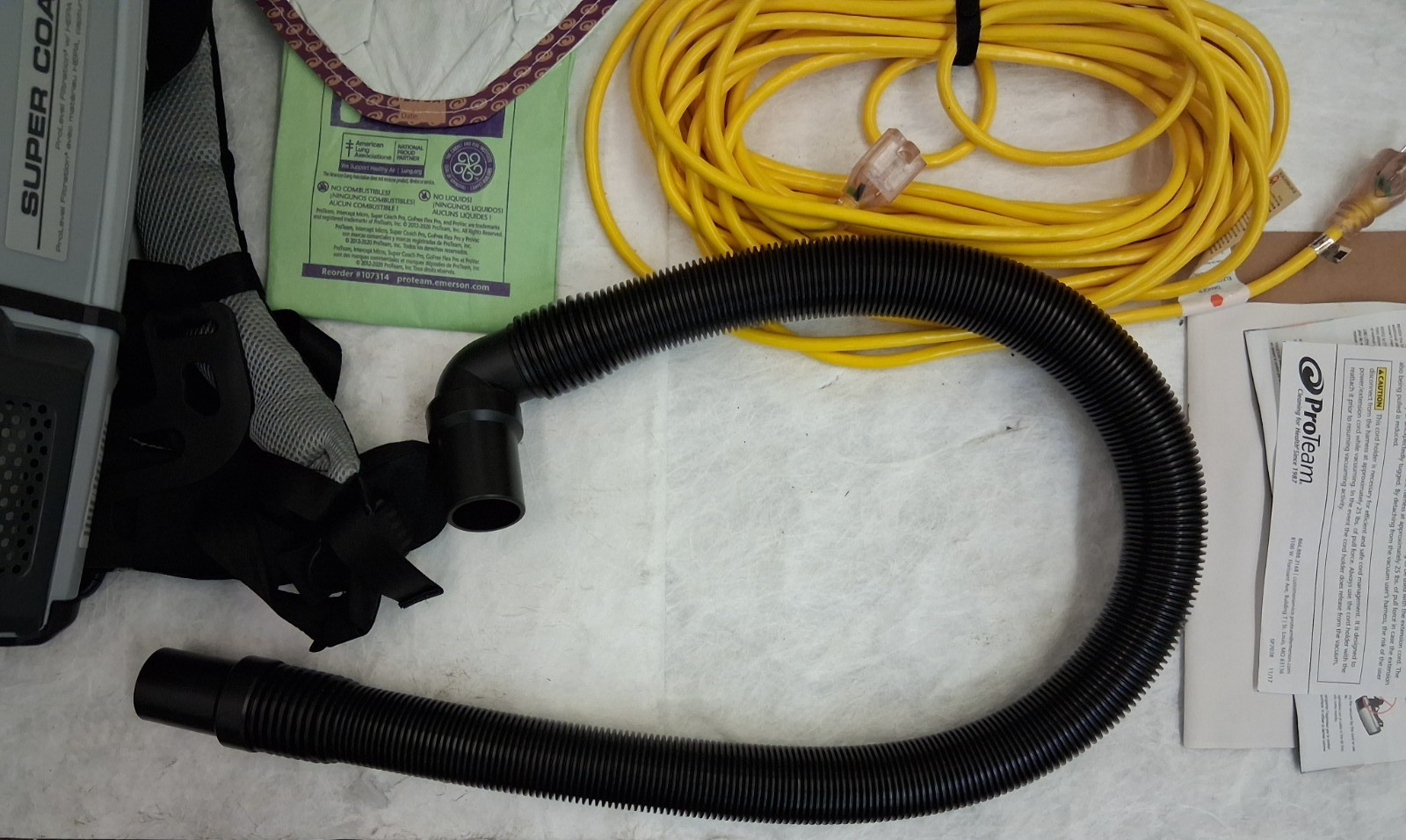 ProTeam Backpack Vacuum Cleaner 107497