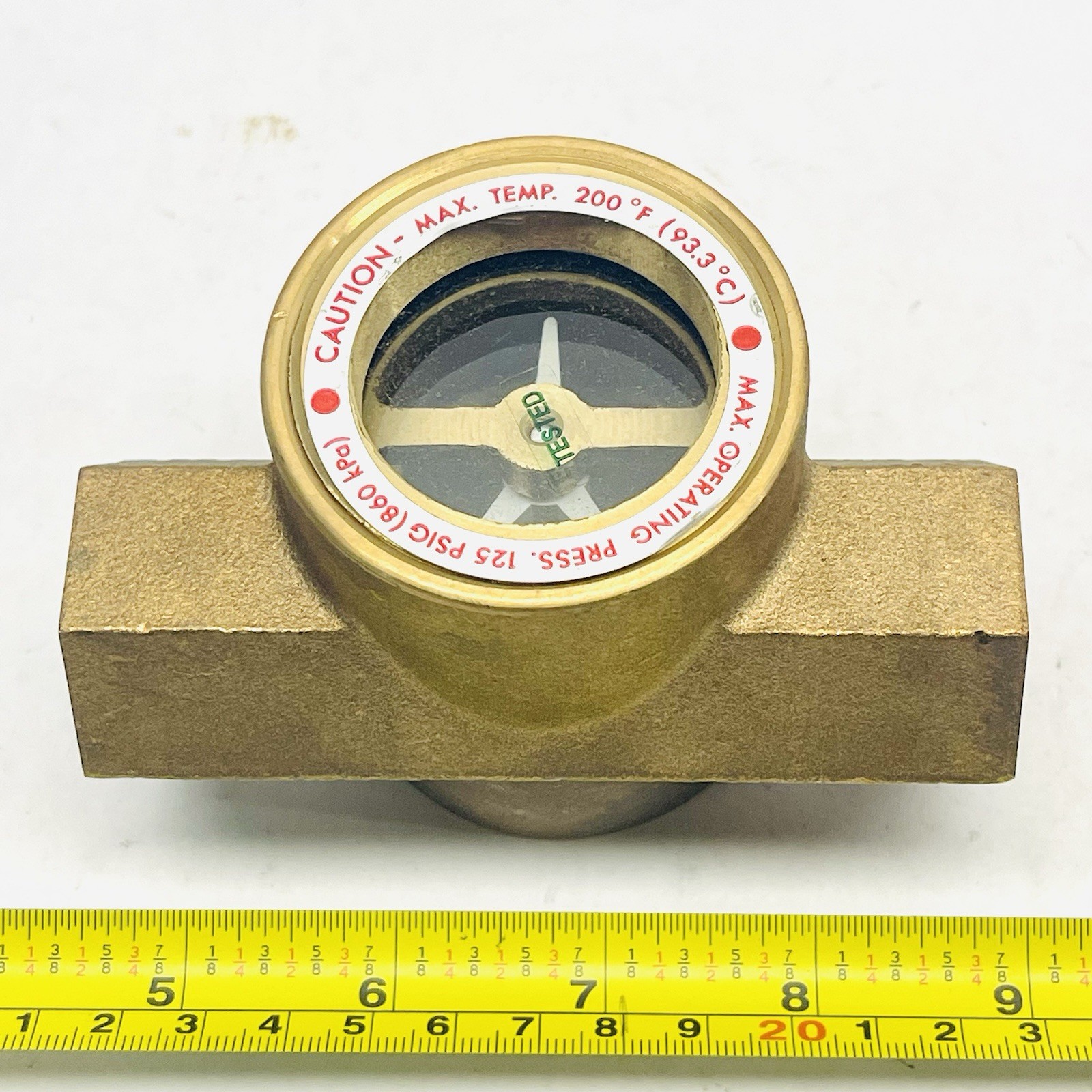 W.E. ANDERSON SFI-300-3/4 FLOW INDICATOR