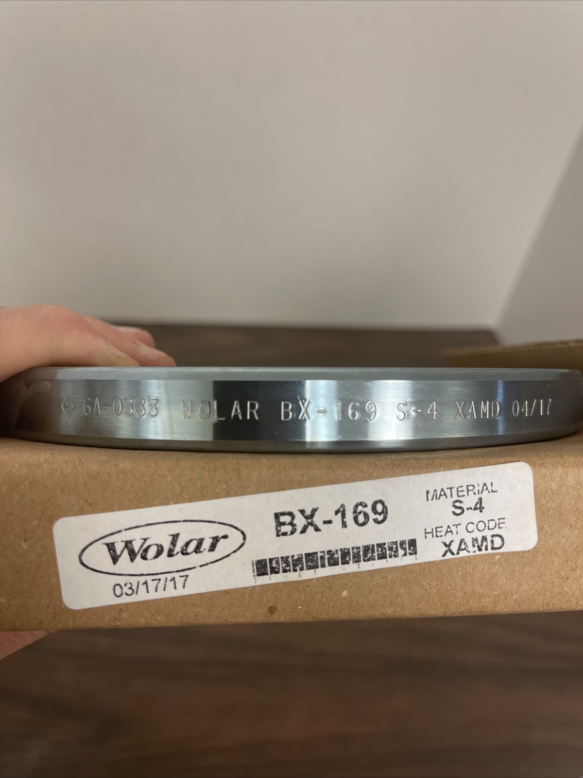Wolar BX-169 API Plated Steel Ring Gasket