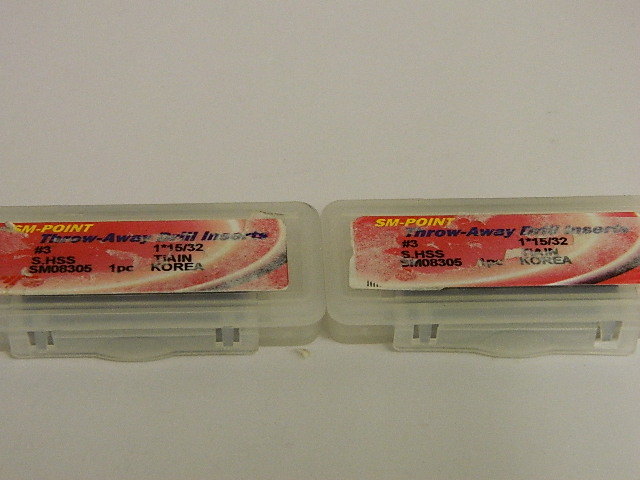 YG-1 Drill Inserts 1-15/32″ x 1/4″ HSS TiAlN Qty. 2 SM08305