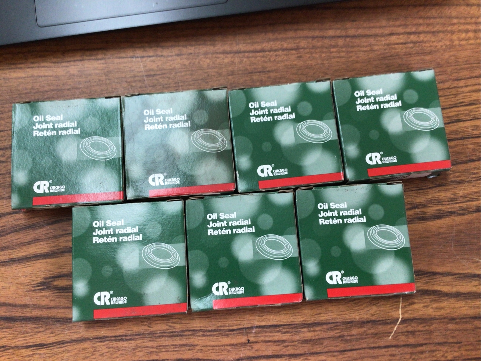 (7) CHICAGO RAWHIDE & SKF OIL SEALS 10158 (TA49MS)