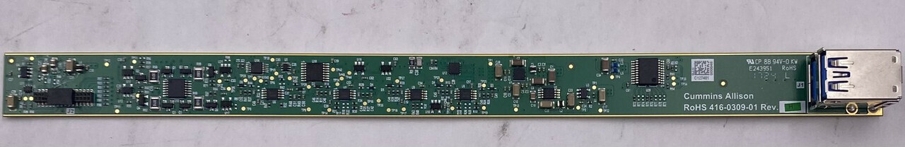 QTY 18 CUMMINS ALLISON 416-0309-17_H PCB MULTI WAVELENGTH INTERFACE, CIS, IFX