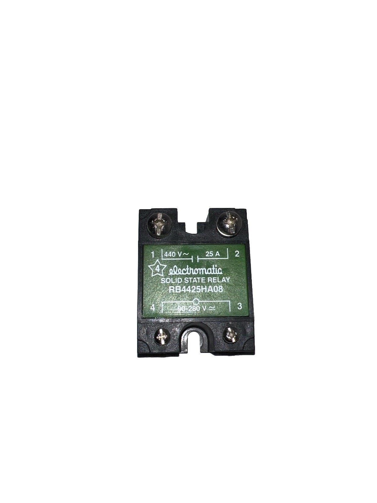 ELECTROMATIC RB4425HA08 SOLID STATE RELAY 440V 25A NEW