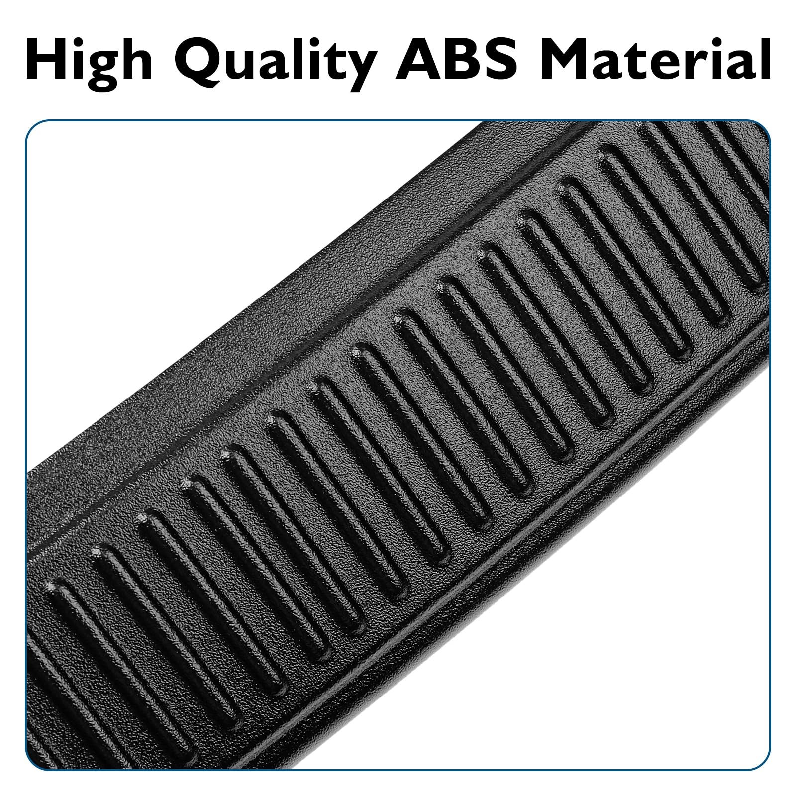 Rear Bumper Protector for Nissan Rogue 20212026 | Matte Black ABS Guards