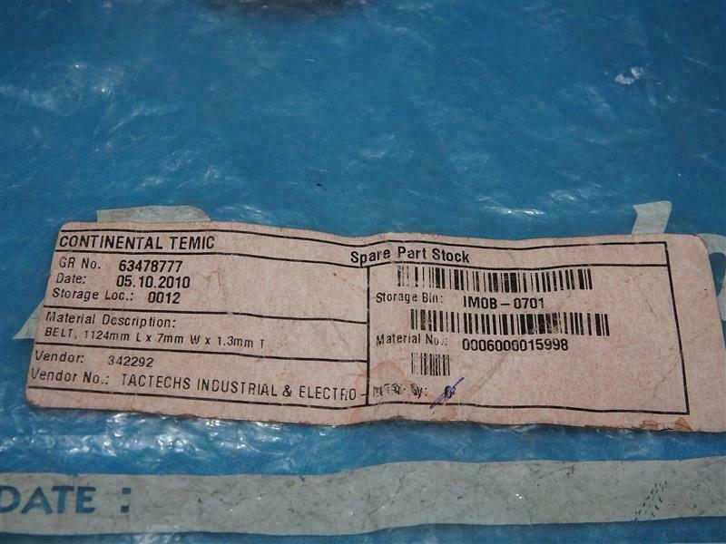Lot 8pcs 1124mm L x 7mm W x 1.3mm T Belt