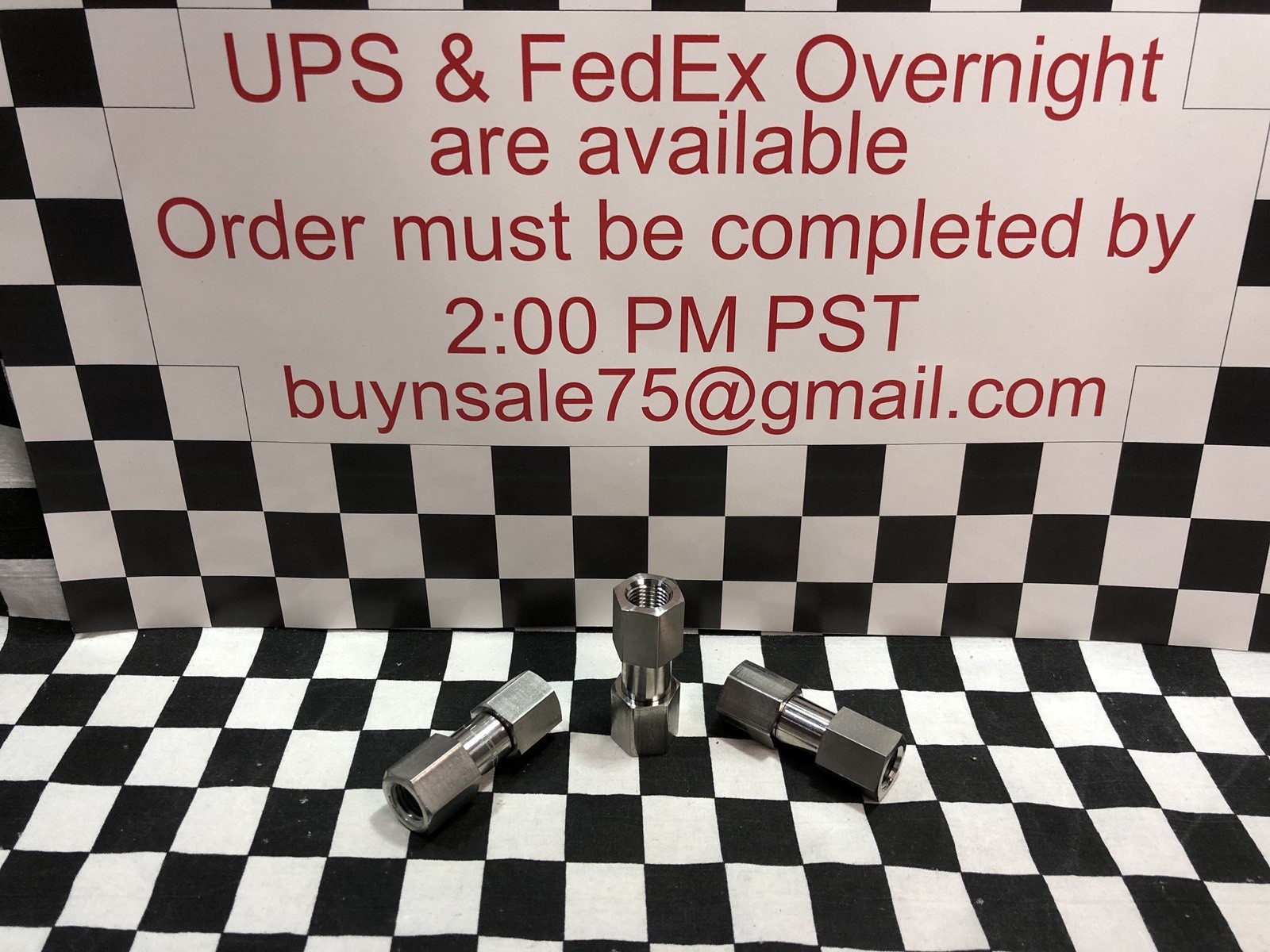 Lot Of 3 SWAGELOK SS-4C4-10, Poppet Check Valve 1/4″ FNPT, SHIPSAMEDAY#1373D8
