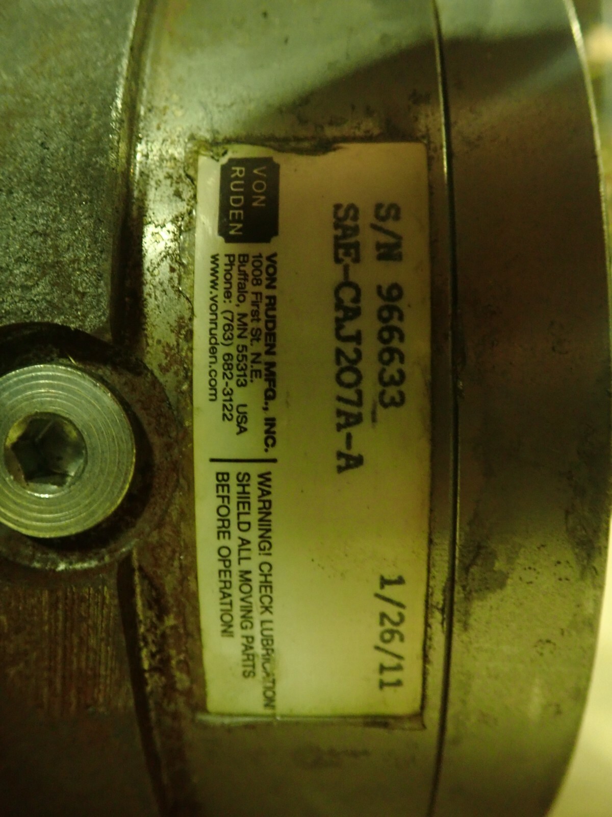 VON RUDEN RSC08S-49-A MOTOR