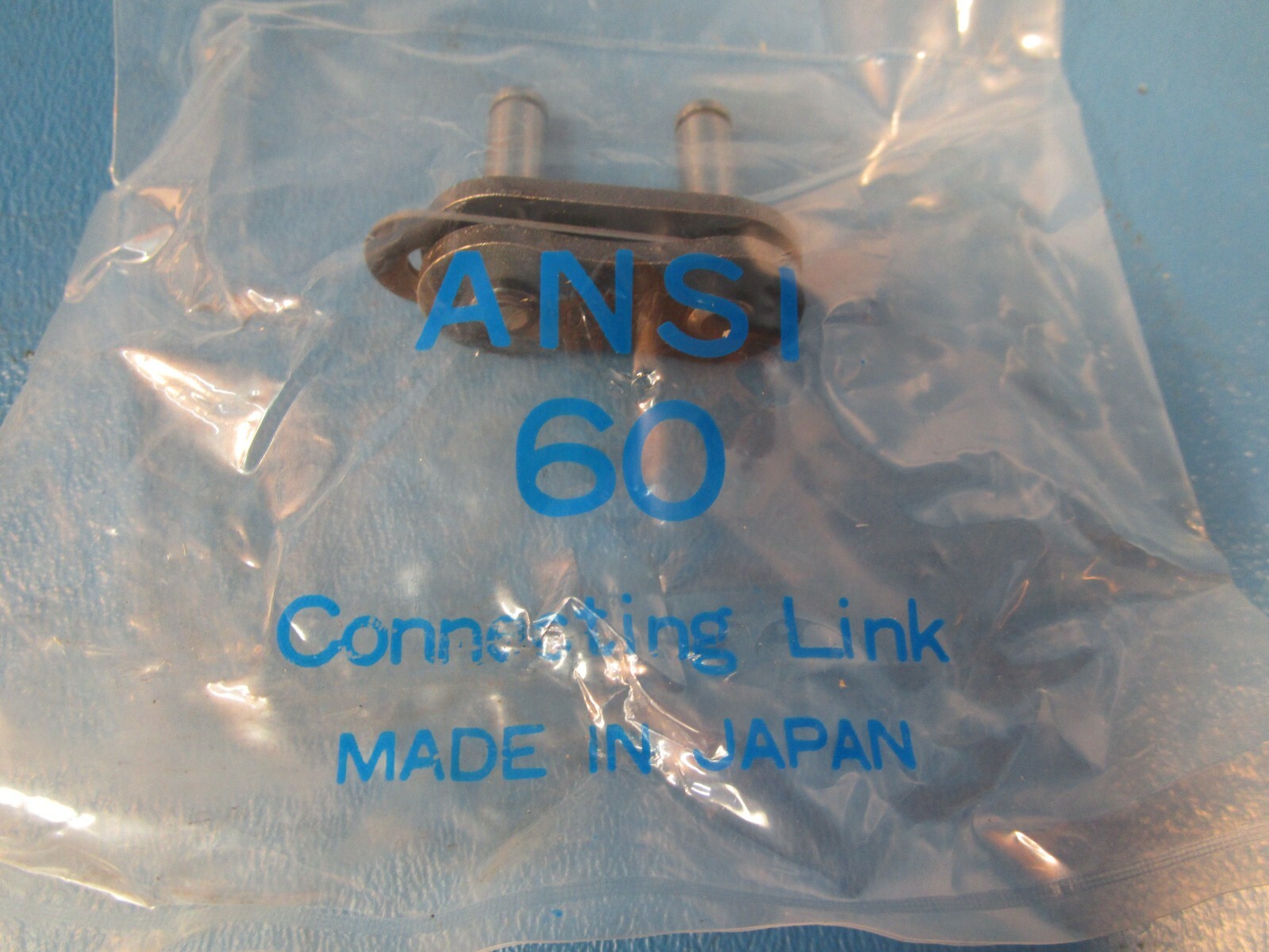 Lot of 5 HKK #60 Connecting Links, 60 Roller Chain (Diamond, Rex, Morse)