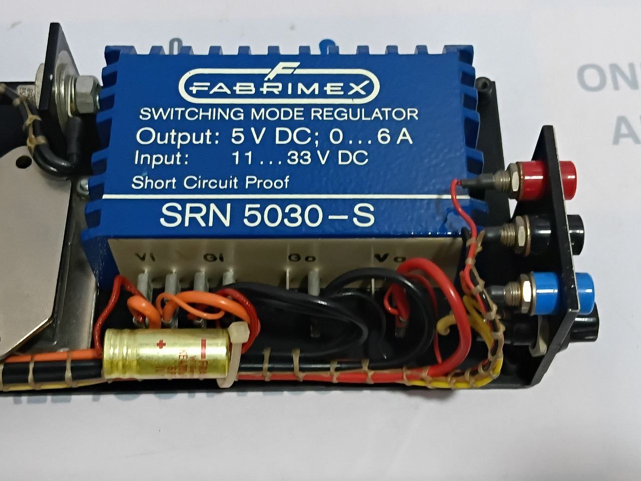 Fabrimex SRN 5030-S Switching Mode Regulator With PCB Board 20 2814 501B