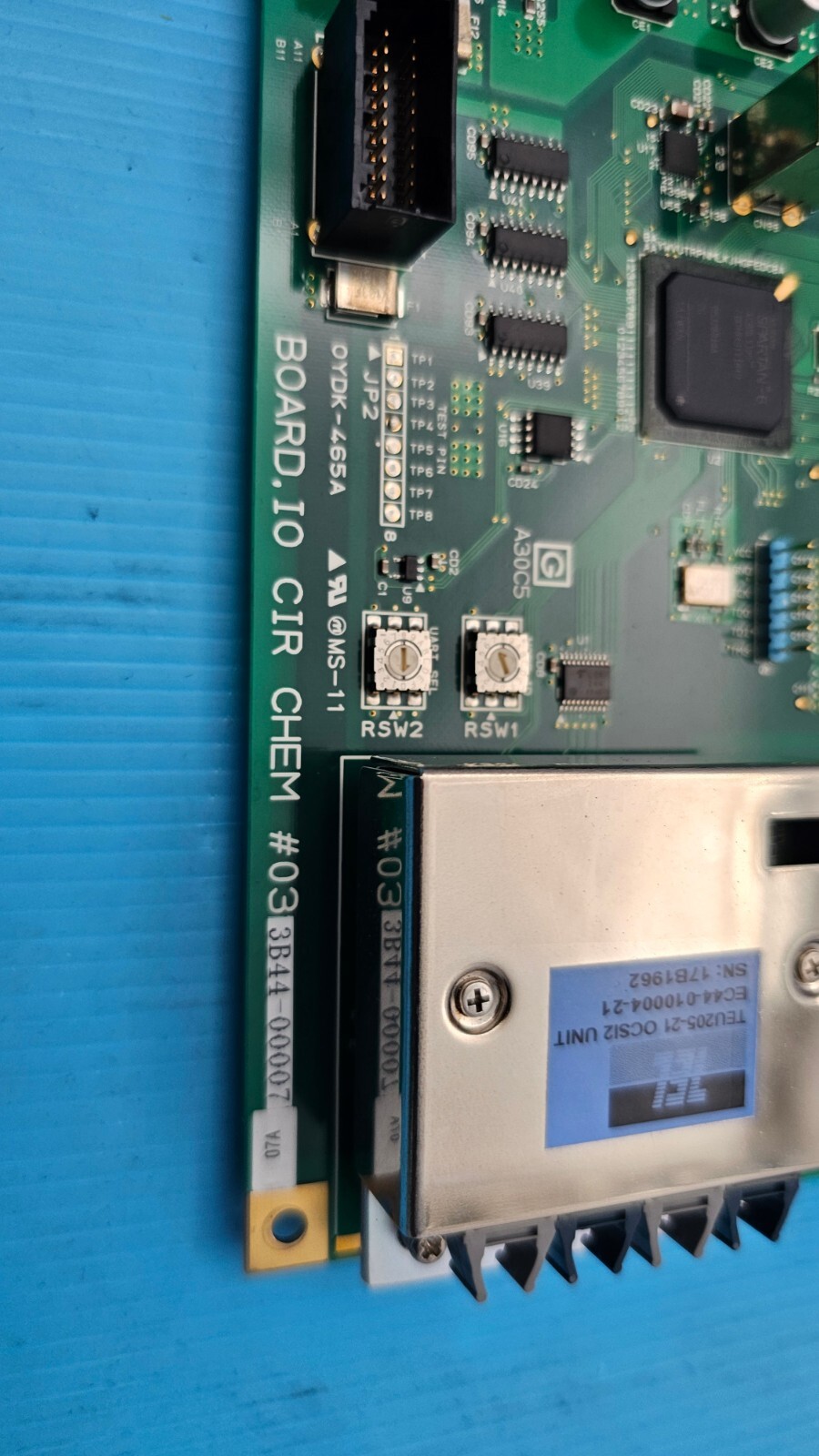 TEL Tokyo Electron 3B44-00007-07A OYDK-465A IO CRI CHEM Board