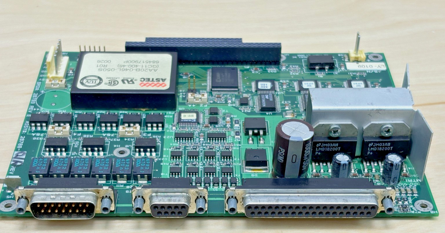 Telesis 28788-01 Rev B Communication Board for TMC420 Pinstamp Controller