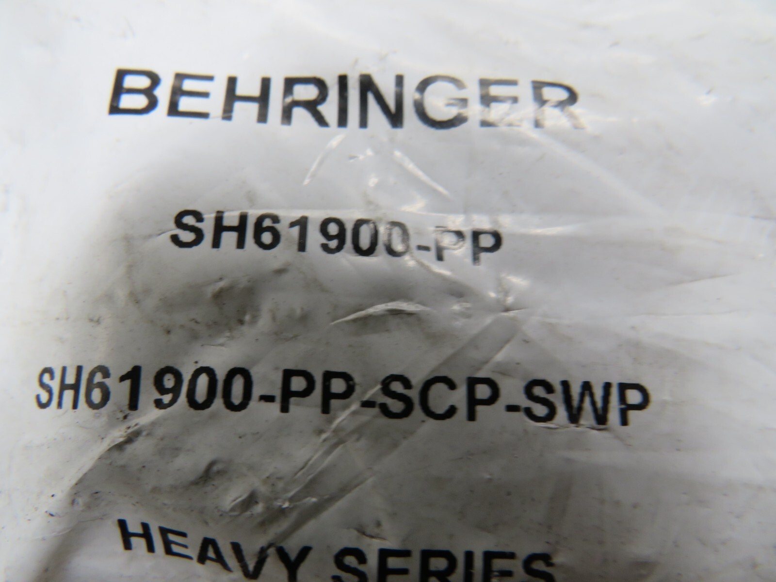 Behringer SH61900-PP, SH6225-PP & SH6200-PP Pipe Clamp Lot!