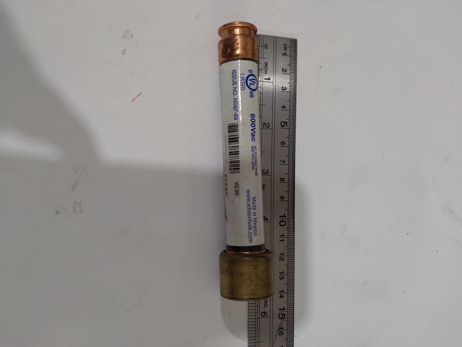 EDISON ECSR5 600VAC OR LESS 200KA RMS 300VDC 20KA