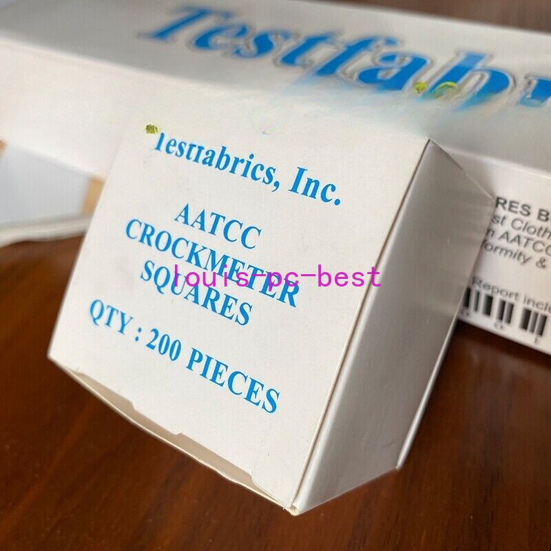 1000PCS/box AATCC 5×5cm Color fastness of rubbing white cloth test cloth