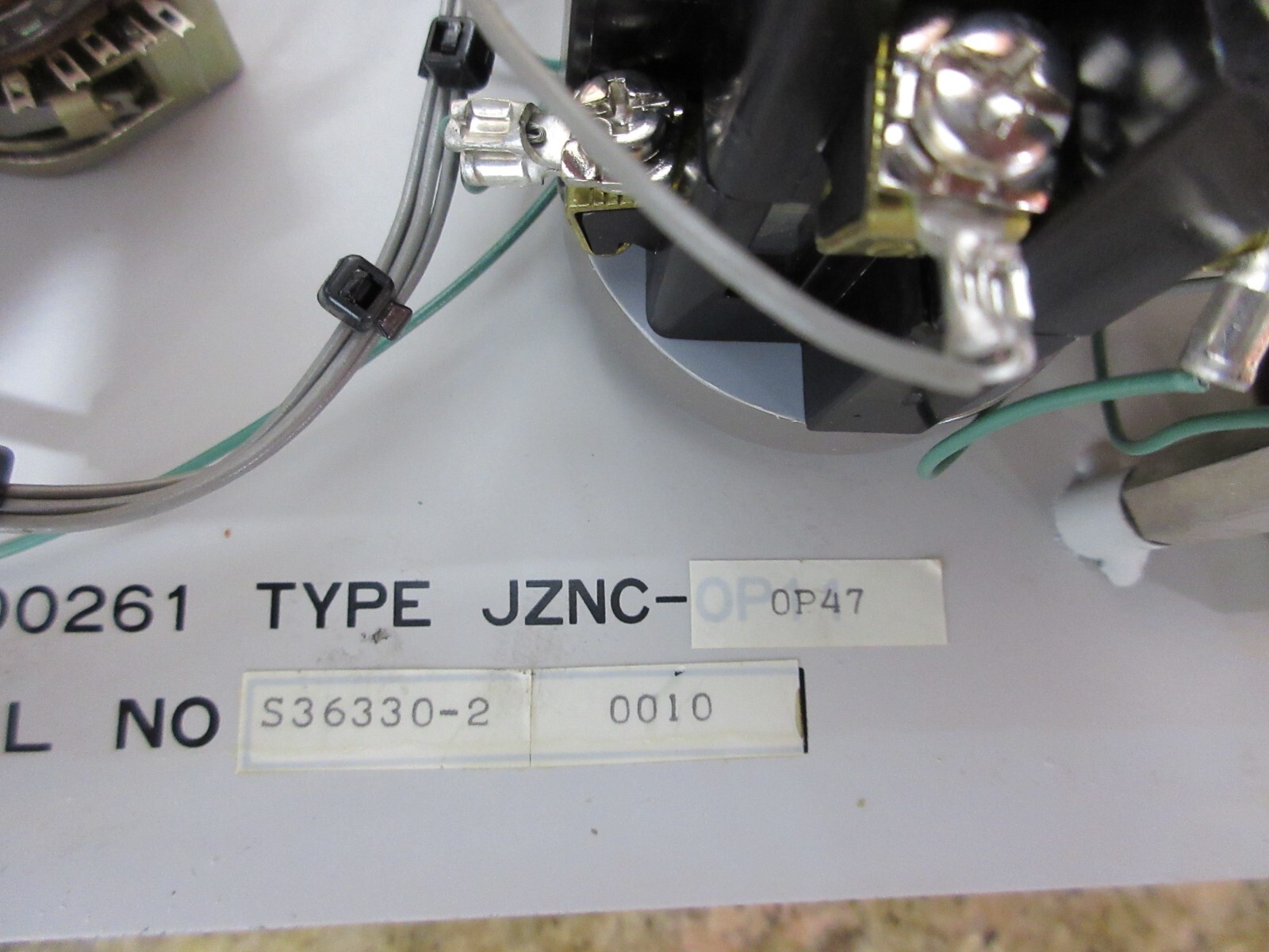 MORI SEIKI SL-1A CNC LATHE JZNC-OP47 0P47 MAIN OPERATOR CONTROL PANEL SP01