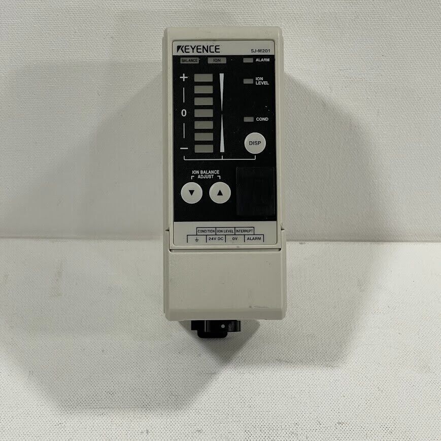 Keyence SJ-M201 Micro Static Eliminator 24V DC