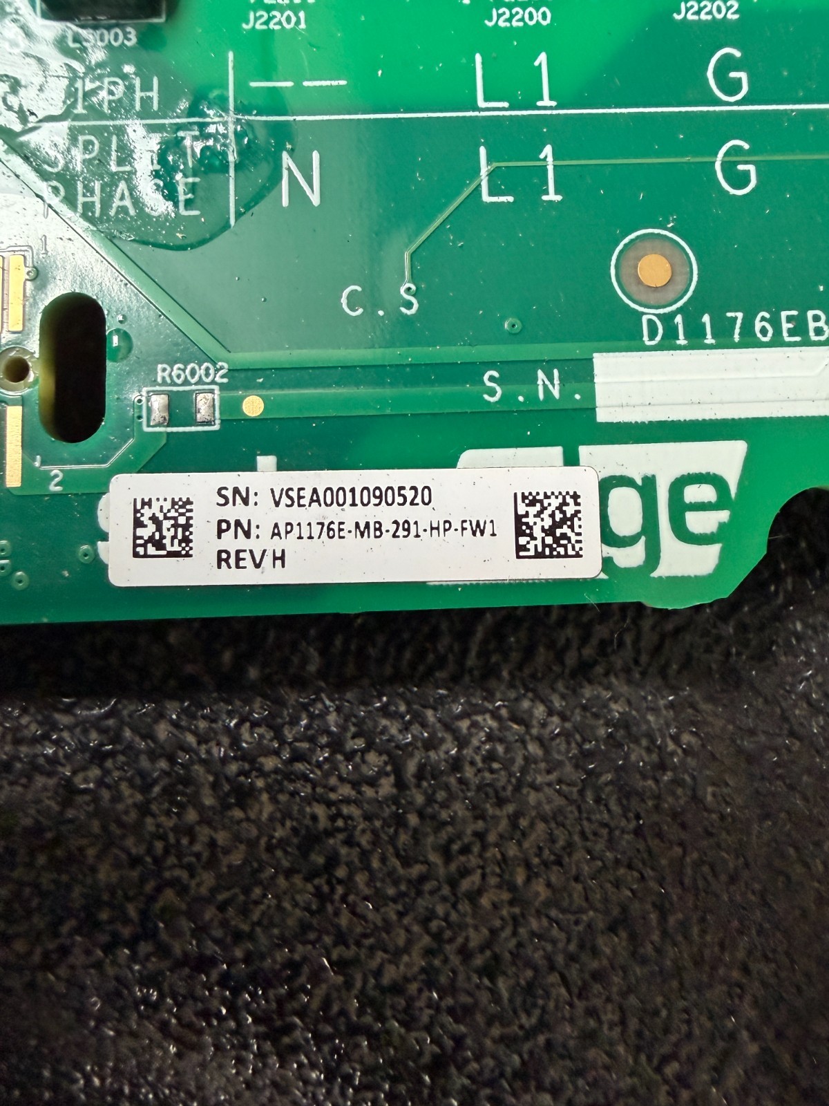 SolarEdge AP1176E-MB-291-HP-FW1 Main Board