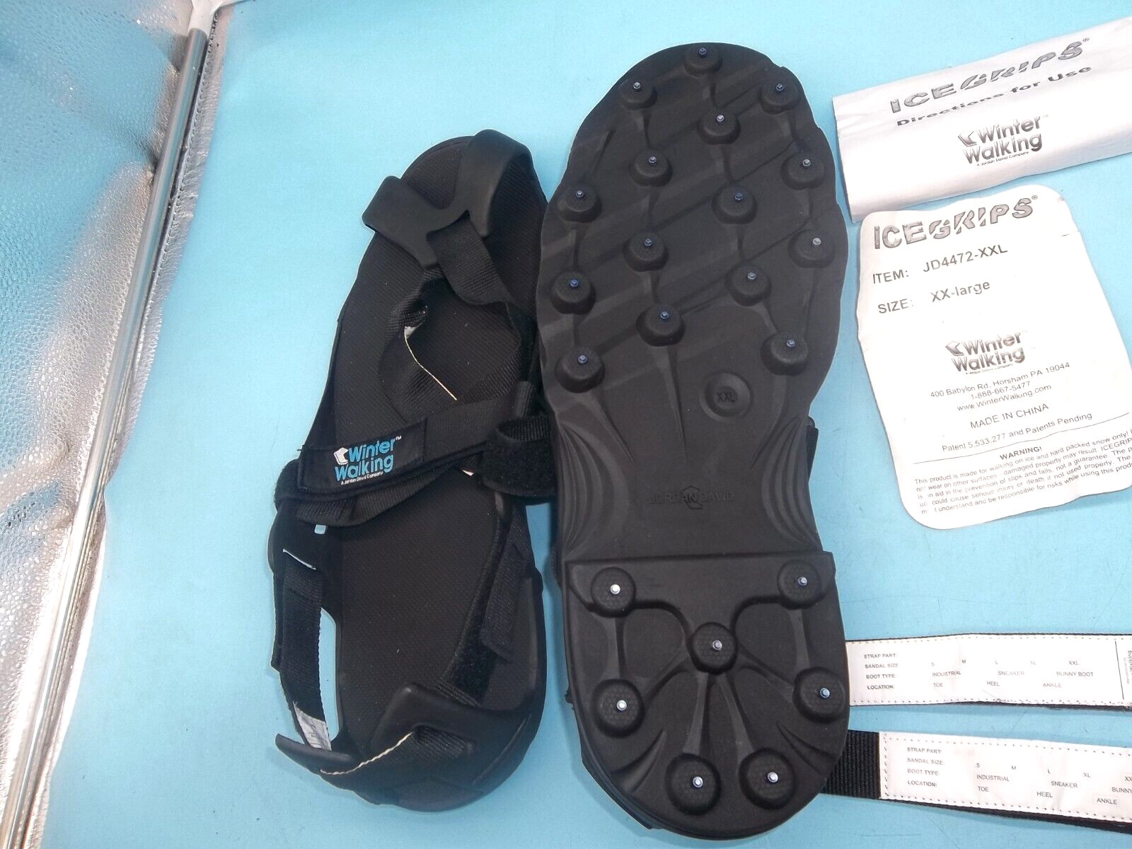 WINTER WALKING Ice Cleats JD6272XXL (TS-60)