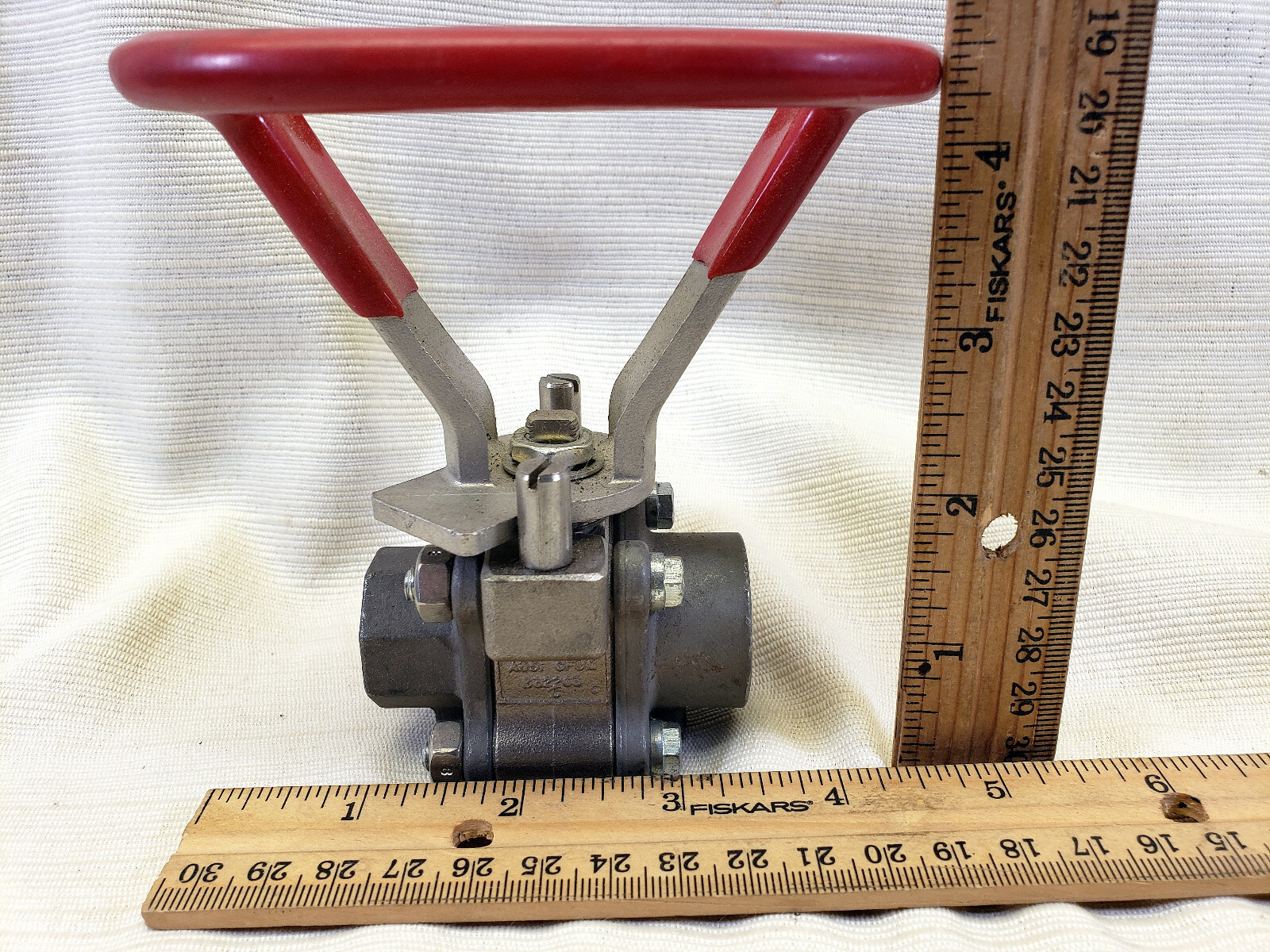 PARKER 1/2″ FNPT NPT Stainless Ball Valve 8F-SB8L-T-V-SS-S ~316 CF8M ~1000 psi~
