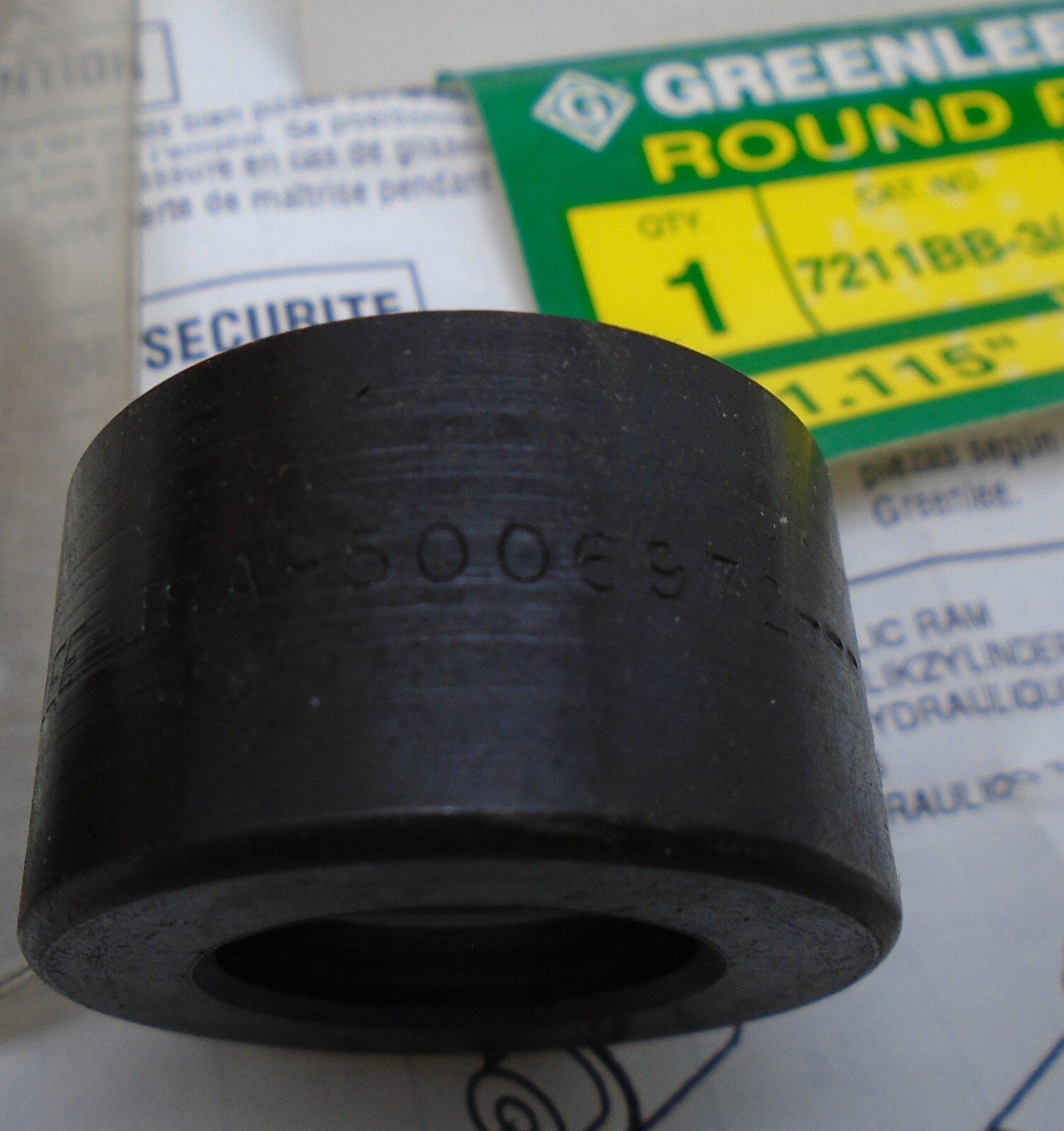 Greenlee 5031963.9 Round Punch Unit 50319639 #725B