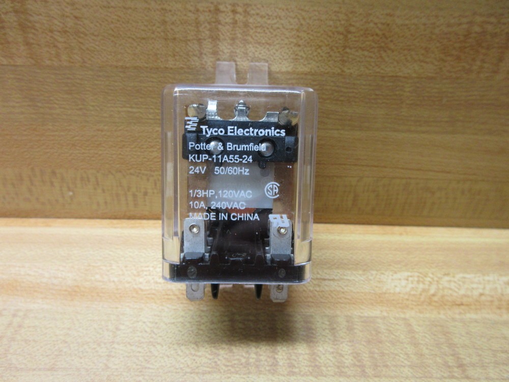 Potter & Brumfield KUP-11A55-24V AC Relay KUP11A55-24VAC