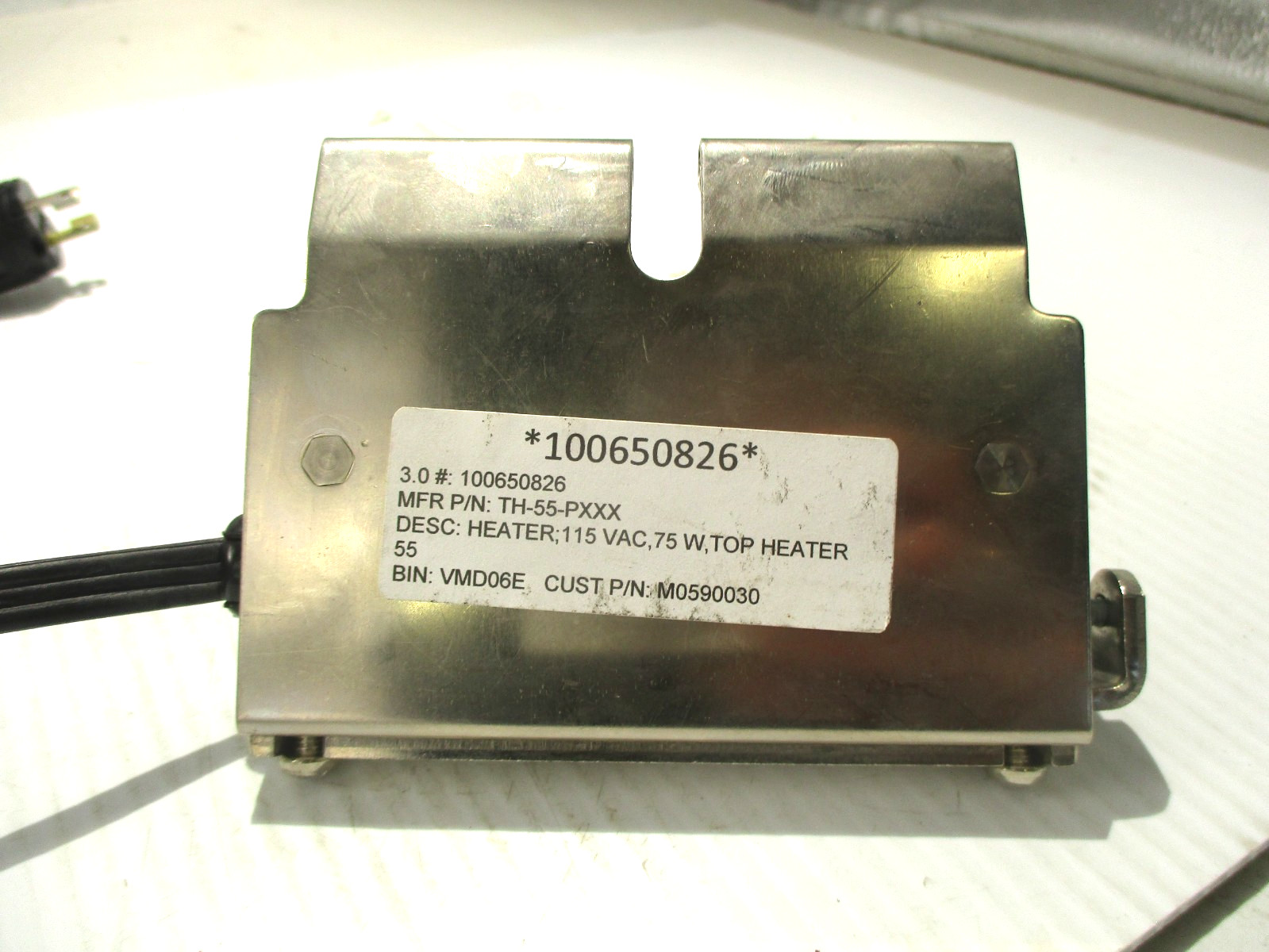 NEW BETTER TOP HEATER 55 115V 75 WATT TH55XXX NO EXTRA PARTS