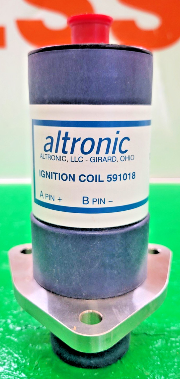 5️ ALTRONIC 3 BOLT FLANGE MOUNT IGNITION COIL PESSCO OFFERING 1 G111925-2-38 🗽