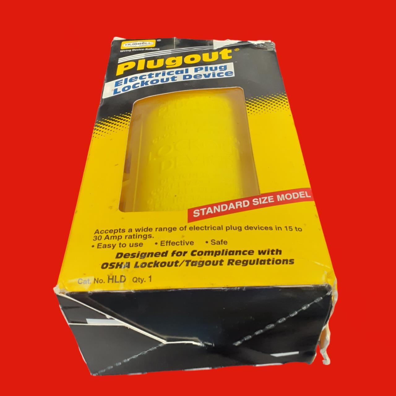 Hubbell HLD Plugout Electrical Plug Lockout Device