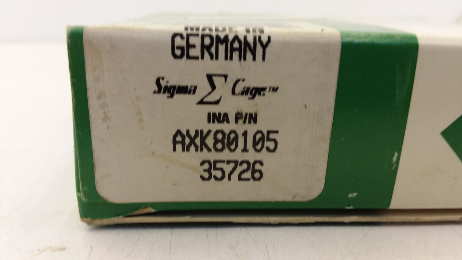 SCHAEFFLER GROUP INA AXK80105 THRUST NEEDLE ROLLER BEARING ACCESSORY NIB