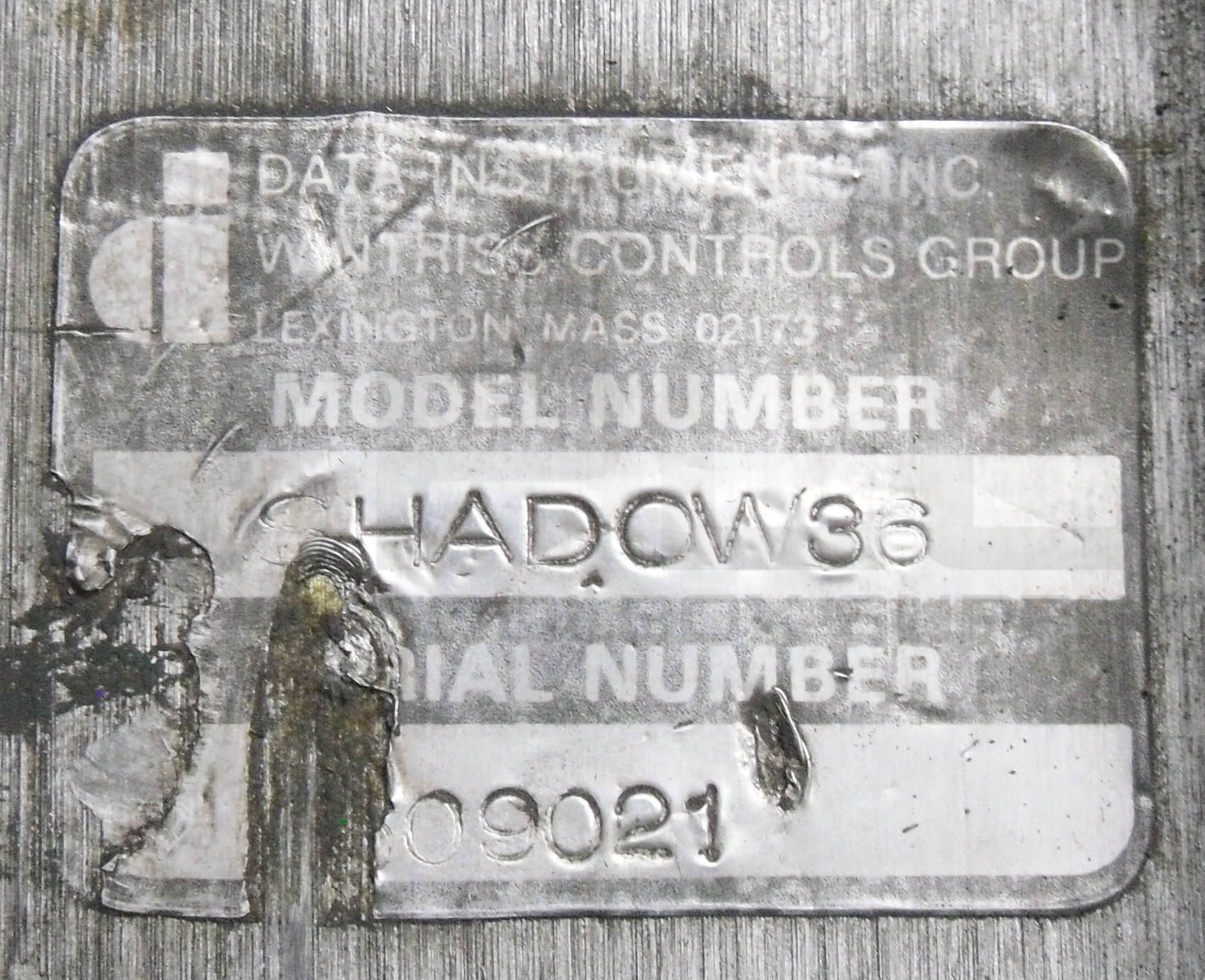 DATA INSTRUMENTS SHADOW36 INFARED SAFETY CURTAIN TRANSMITTER