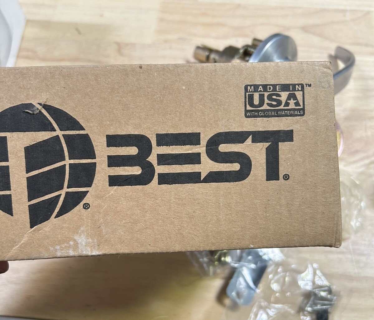 Best 7KC30N14DSTK626 Lever Lockset,Mechanical,Passage,Grd. 2