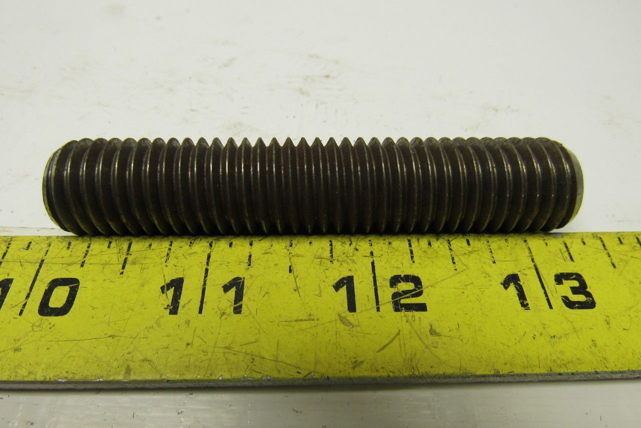5/8″-11×3″ (OAL 3-1/4″) A320 L7 Fully Threaded Stud lot of 12