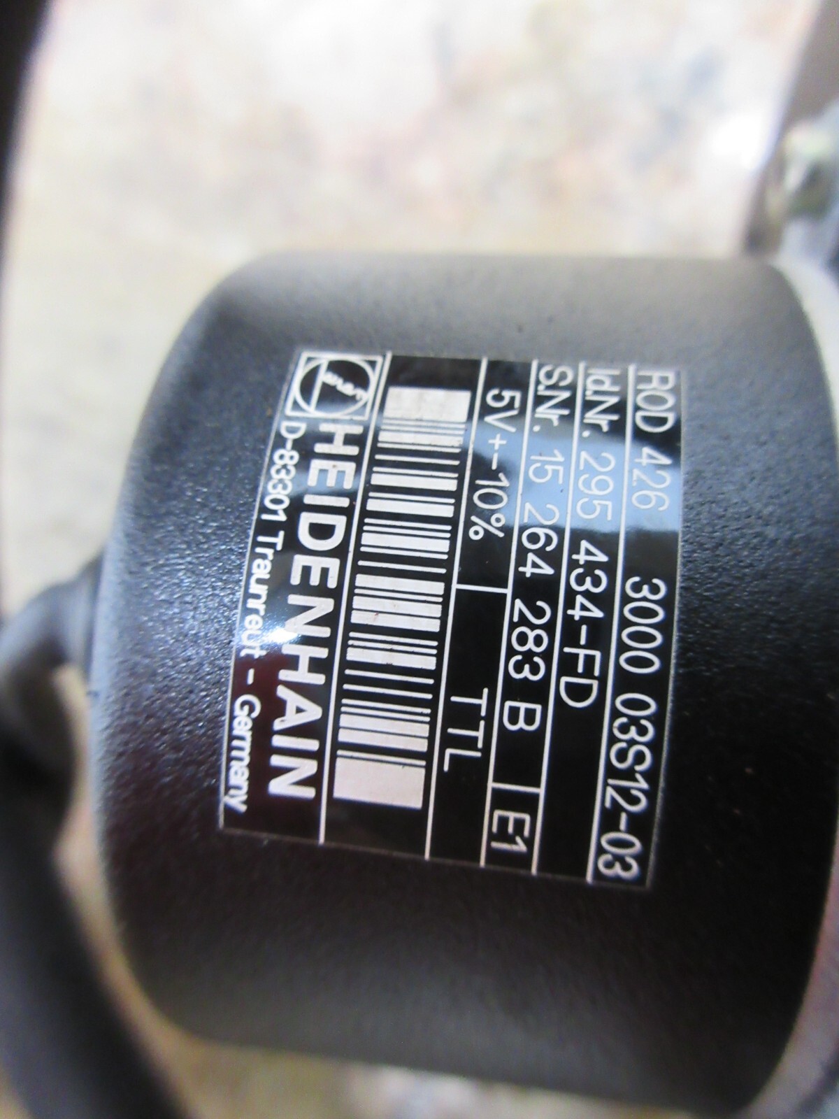 HEIDENHAIN ROD 426 3000 03S12-03 295 434-FD ENCODER ONLY