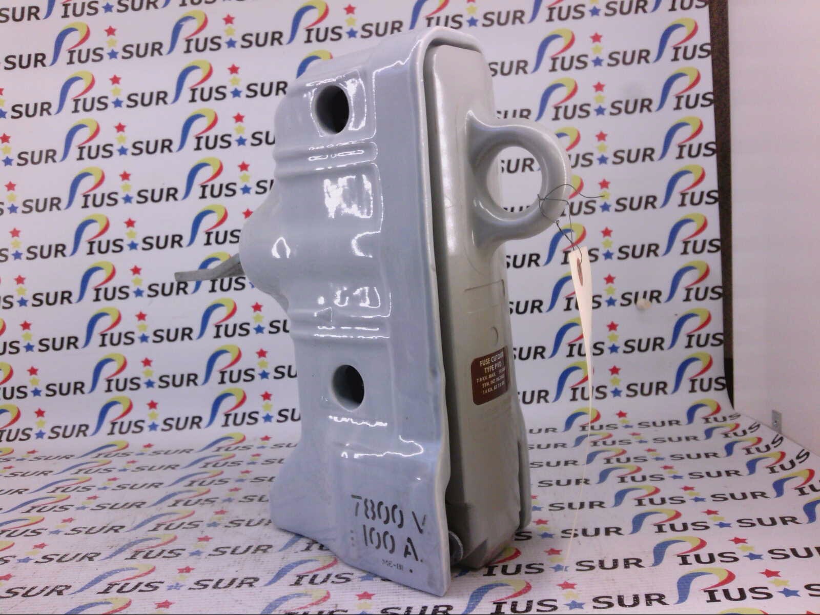 NSSP McGraw Edison Company 8821 3 88213 VOLTS 7800 AMPS 100