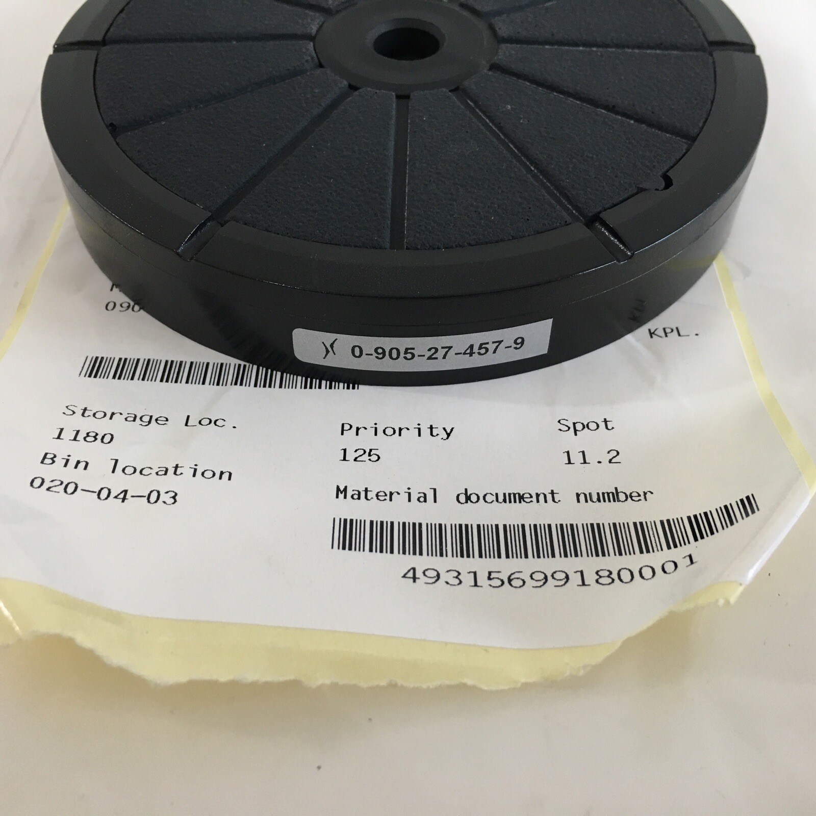 KRONES 0-905-27-457-9 Bottle Plate Cover + *Warranty*
