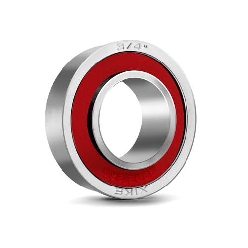XiKe 10 Pcs Flanged Ball Bearings ID 3/4″ x OD 1-3/8″, Applicable for Lawn