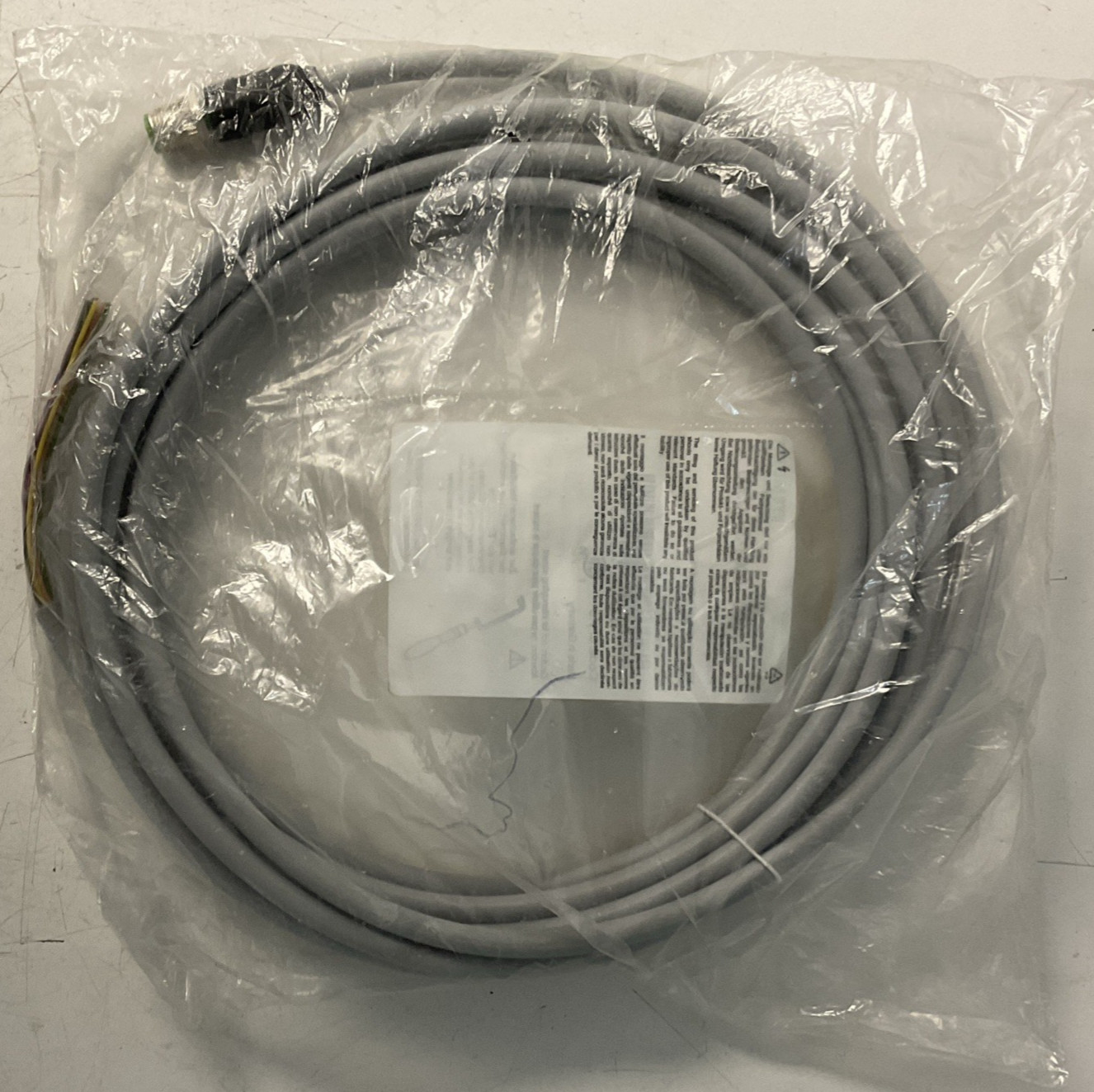 MURR ELEKTRONIK 7000-19001-3010500 CABLE M12 MALE STRAIGHT 5M