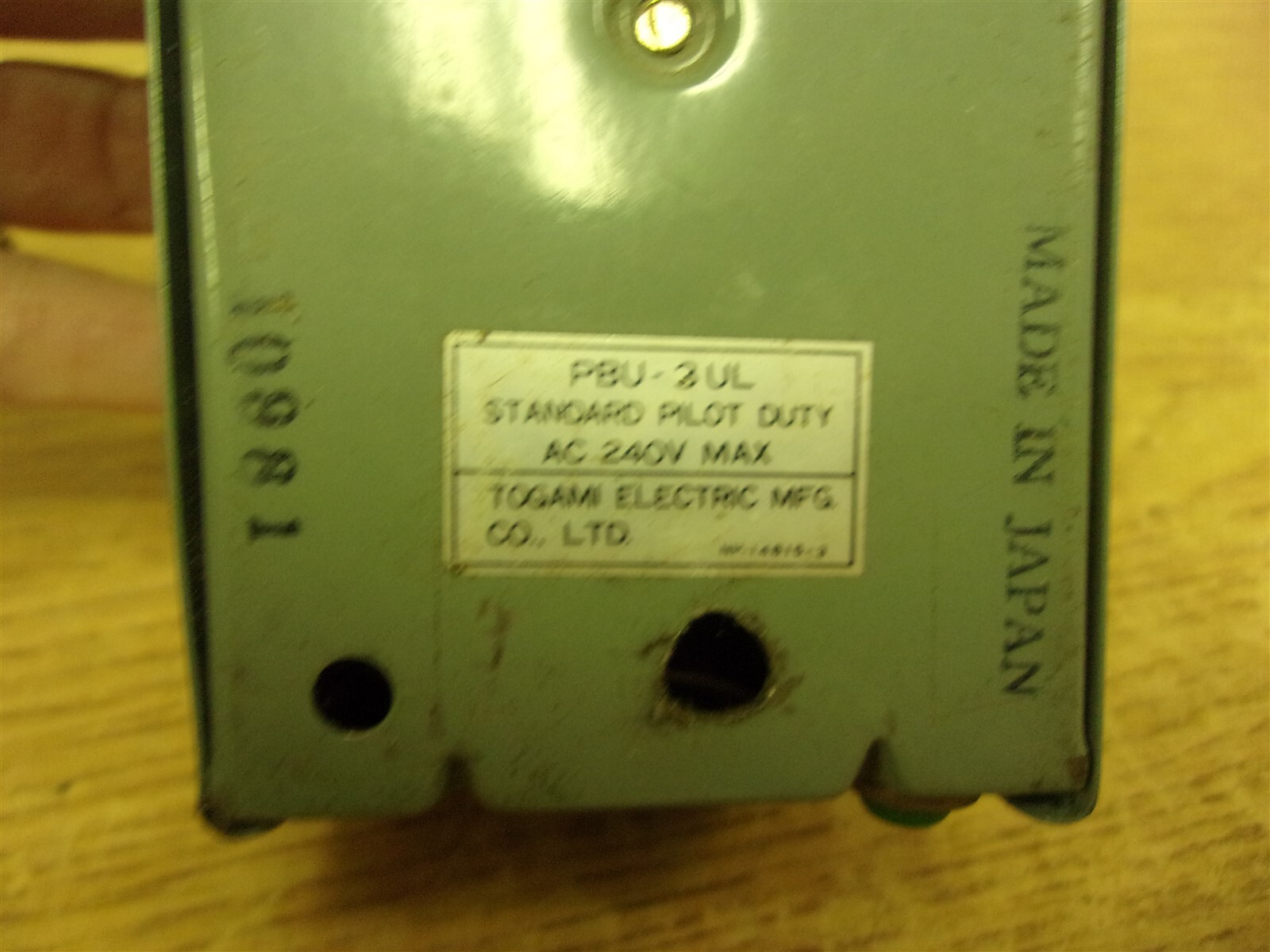 Togami Push Button Control Station PBU-3UL *FREE SHIPPING*