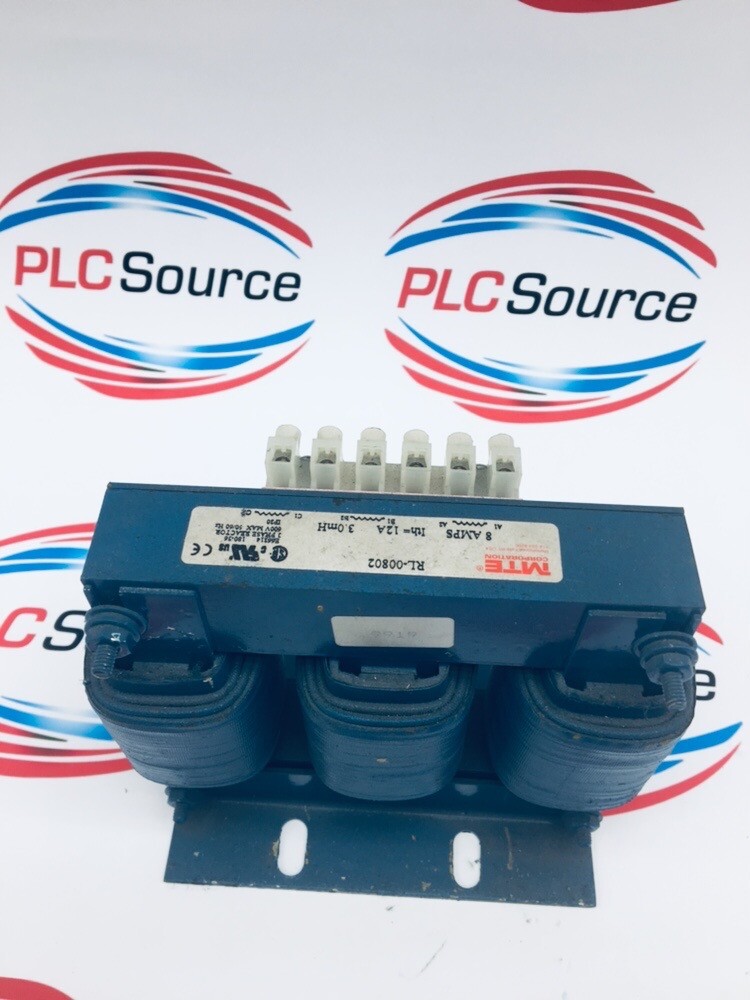 MTE CORPORATION RL-00802 THREE PHASE LINE REACTOR