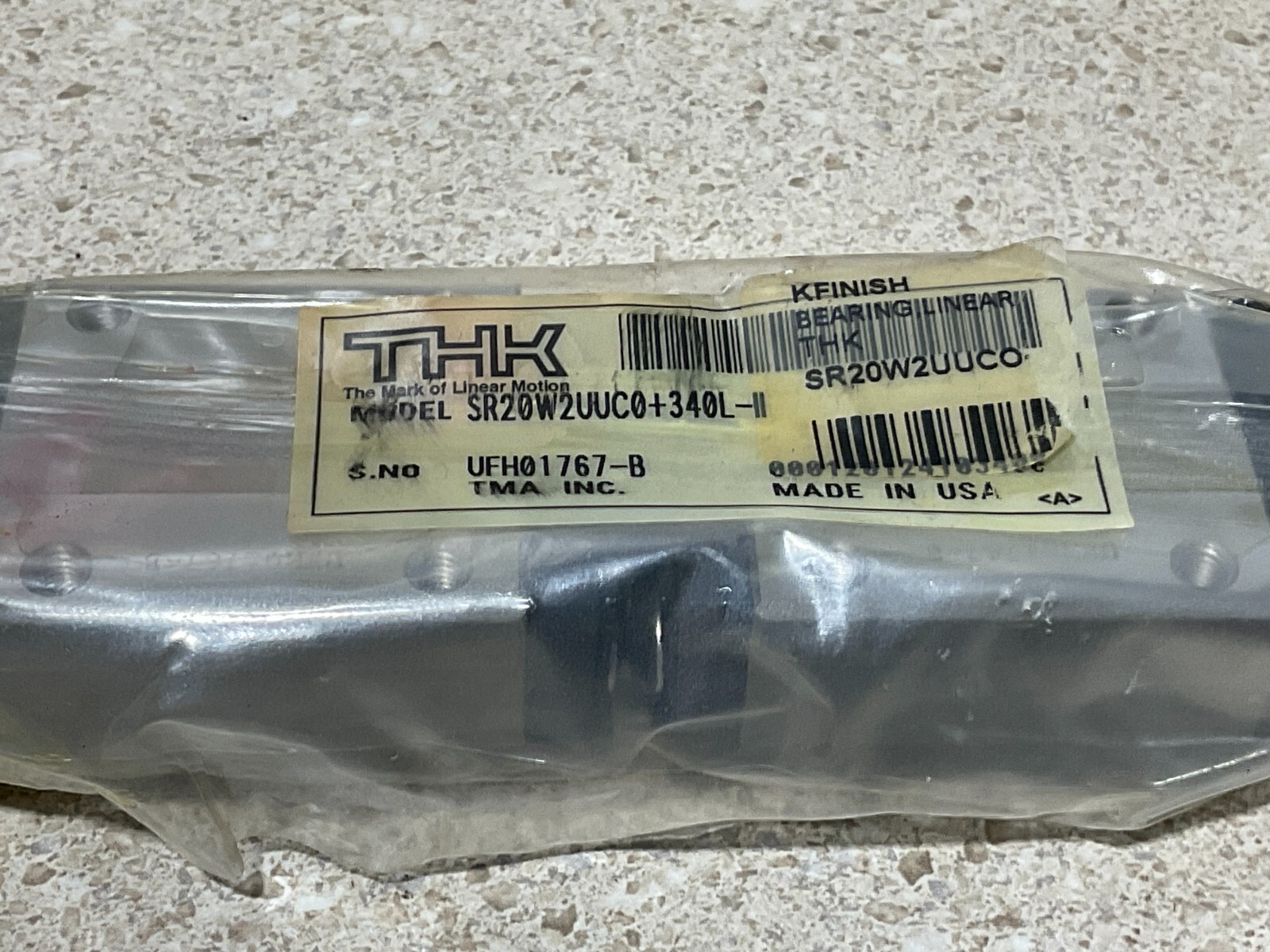 THK SR20W2UUC0+340L-II NEW