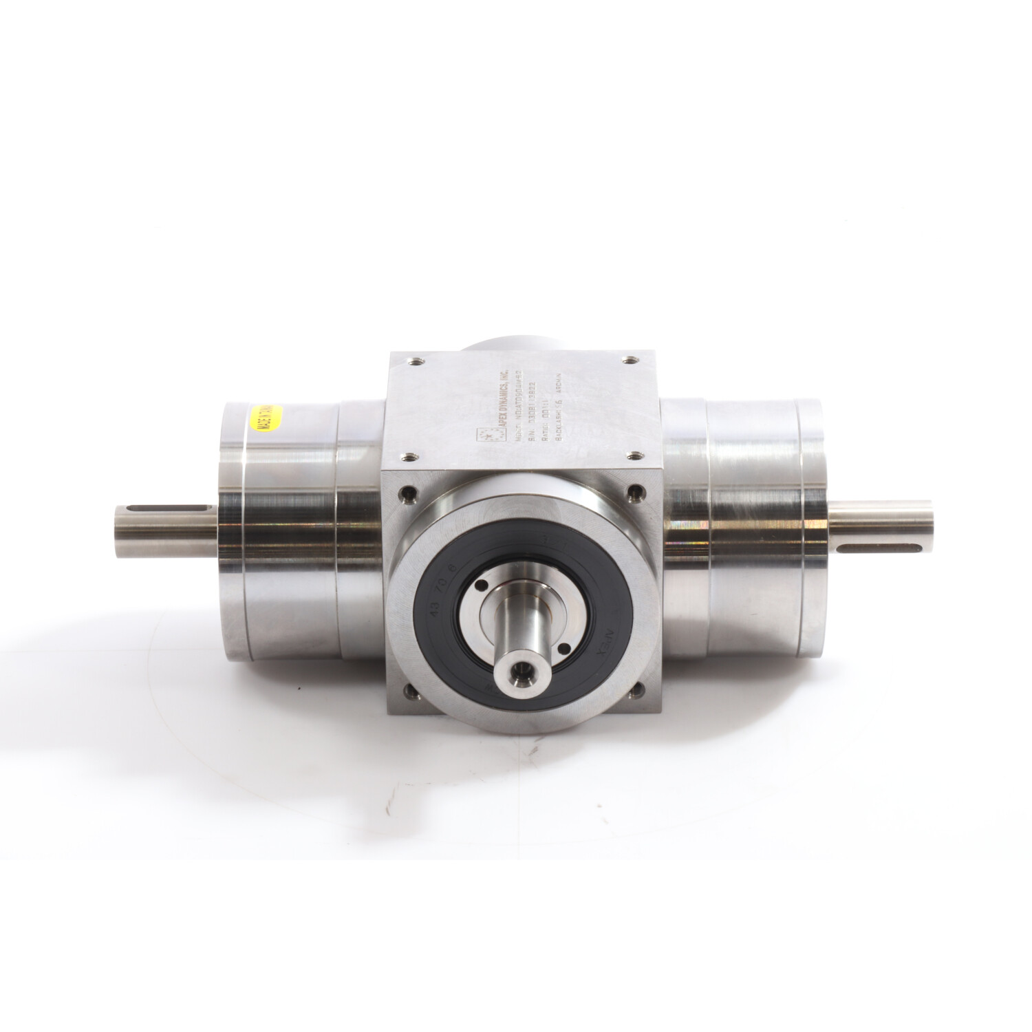 Apex Dynamics Inc AT090-4M-001-S2 Spiral Bevel Gearbox I=1 NEW NFP