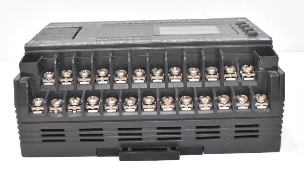 Keyence KV-40DR Base unit, DC type, 24 Inputs and 16 Relay Outputs