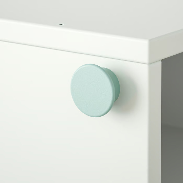 Bedside table/shelf unit, white